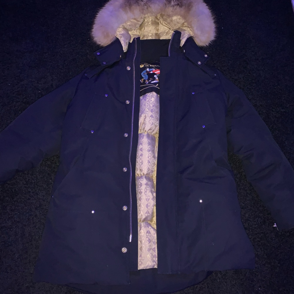 Gold Stirling Parka Fur MOOSE KNUCKLE DONT WEAR IT Anymore  650$ Or OBO